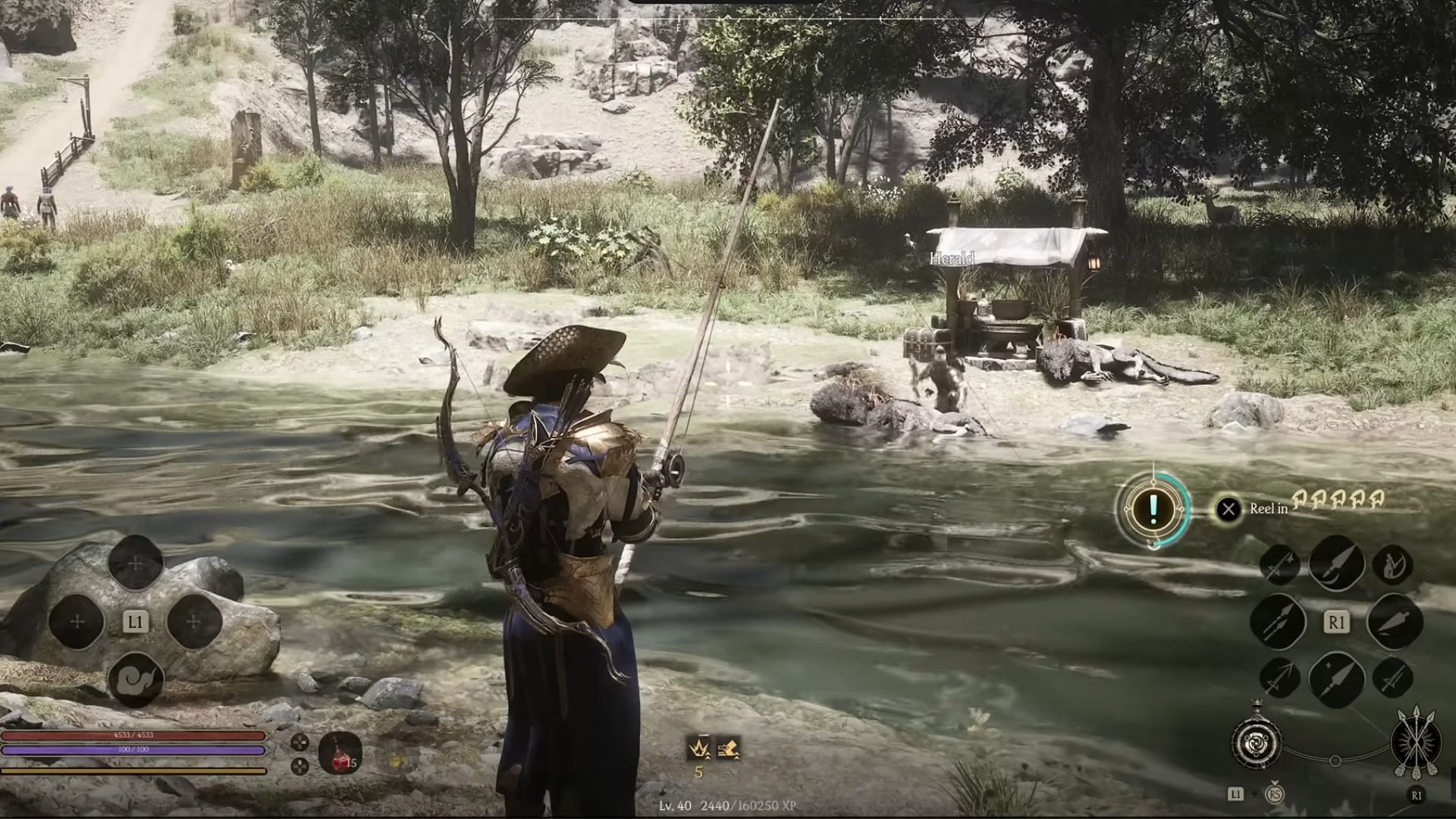 Fishing is one of the Life Skills (Image via Kakao Games)